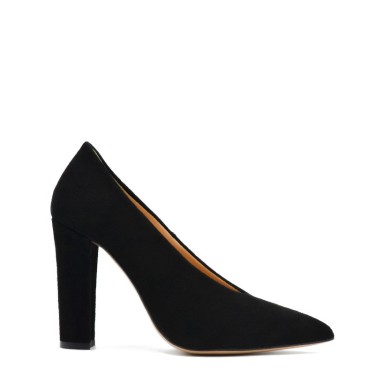 Bilero μαύρη γόβα καστόρι